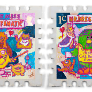 Little Miss Feline Fanatic and Mr Dress Cat